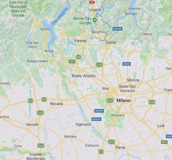 Mappa Mappa di localizzazione